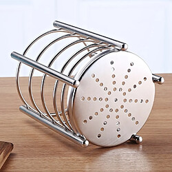 Wewoo Acier inoxydable 304 Baguettes Cage Drain Rack Couteau Fourche Boîte De Rangement Fournitures De Cuisine pas cher