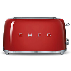 Grille-pains 2 fentes 1500w rouge - tsf02rdeu - SMEG