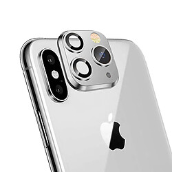 Avizar Faux Appareil Photo iPhone 11 Pro Autocollant Protège Caméra en Verre Blanc