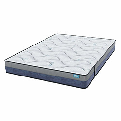 Matelas HR Viscogel Cloud Majestic 120x190 22 cm Double Face Indépendance des Lits Fermeté Haute Dream Confort 