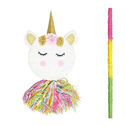 Scrapcooking Piñata tête de licorne + bâton 