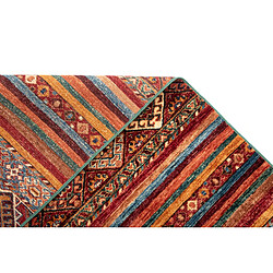 Avis Vidal Tapis de laine 216x155 multicolore Torkman