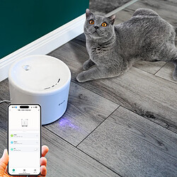 Tellur Smart WiFi Fontaine pour animal, 2L, Blanc