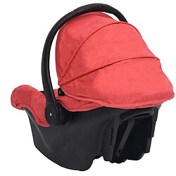 Avis vidaXL Siège d'auto pour bébé Rouge 42x65x57 cm