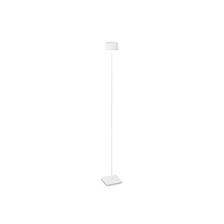 Ideal Lux Borne de jardin Pure Métal Blanc