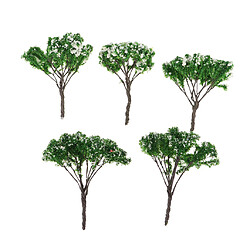 5 Pièces Mini Arbre Modèles de Scènes Simulation u0026 Table Sand Access 9cm Vert 1 Arbre artificiel extérieur