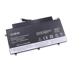 Vhbw Batterie 4250mAh (11.1V) pour ordinateur portable Lenovo Thinkpad T431s remplace 45N1121, 45N1122, 45N1123 