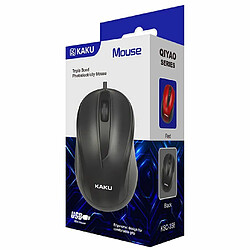 iKaku KSC-356 Souris d'ordinateur optique 3 boutons 1500 DPI USB Noir pas cher