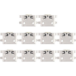 Wewoo Pièce détachée Connecteur de port chargement 10 PCS pour HTC Desire 828 / 830 / 616W 