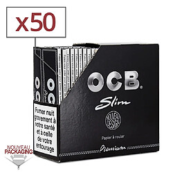 Feuilles Slim OCB PREMIUM par 50 