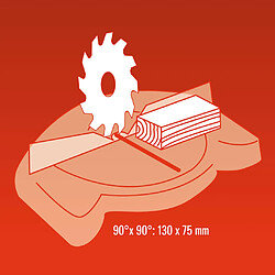 EINHELL - Scie à onglet radiale TC-MS 2513 T