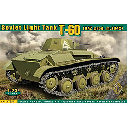 T-60 Soviet light tank(GAZ prod.m.1942) - 1:72e - ACE 