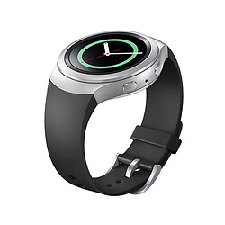 Wewoo Bracelet gris pour Samsung Gear S2 Montre Solide Couleur Silicone