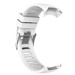 Avis Wewoo Bracelet pour montre connectée de en silicone Smartwatch Garmin Forerunner 610 blanc