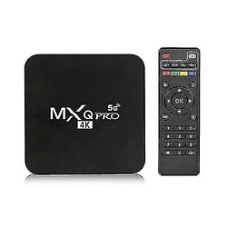 Universal Décodeur 5G 4K HD 2.4G WiFi Réseau sans fil Joueur Télécommande à domicile Smart Media. 