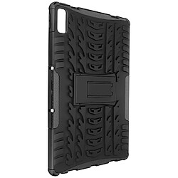 Avizar Coque pour Lenovo Tab P11 Gen 2 Bi-Matière Antichoc avec Béquille Support Noir