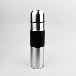 Bouteille isolante thermos en acier inoxydable avec gobelet pour boissons chaudes ou froides (1000ml)