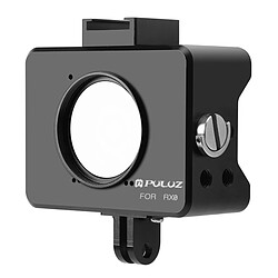 Wewoo Pour Sony RX0 boîtier Shell noir CNC en alliage d'aluminium Cage de protection avec 37mm lentille UV et base Mount & Screw