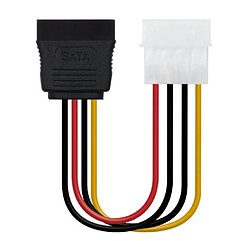 ? Câble d'alimentation Sata Molex 4 broches/M vers Sata/H - 0,16 M 