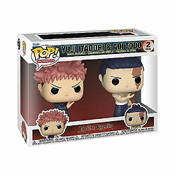 Zyx Music Sarl Funko Pop! Animation: JJK - 2 Pack Yuji Itadori & Todo - Jujutsu Kaisen - Figurine en Vinyle à Collectionner - Idée de Cadeau - Produits Officiels - Jouets pour Les Enfants et Adultes - Anime Fans 