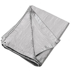 vidaXL Bâche 90 g/m² 4x6 m Gris PEHD