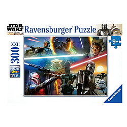 Ravensburger Puzzle Premium 300 Pièces XXL Softclick Feux croisés Star Wars The Mandalorian Multicolore