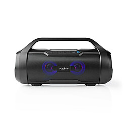 1Control Enceinte nomade Bluetooth Nedis Party Boombox (Noir)