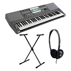 Classic Cantabile CPK-303 clavier set avec support et casque