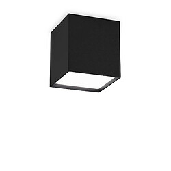 Ideal Lux Downlight LED intégré en saillie noir 1100Lm 3000K