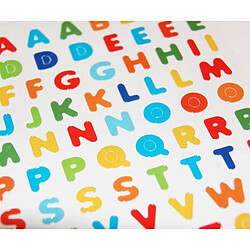 Youdoit 80 Stickers Alphabet - Multicolore - 0,7 cm