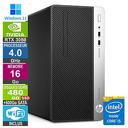 HP PC Gamer LPG-400G5 i5-8400 4.00GHz 16Go/480Go SSD + 500Go/RTX 3050 · Reconditionné 