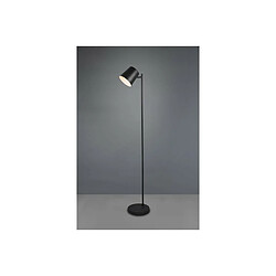 Lumière Lampadaire Blake Modern Task Noir Mat 3000K, Connexion USB