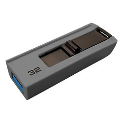 Clé USB 32Go EMTEC Slide 3.0 Gris Blister