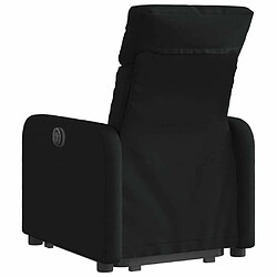 Acheter Maison Chic Fauteuil Relax pour salon, Fauteuil inclinable électrique noir tissu -GKD32422