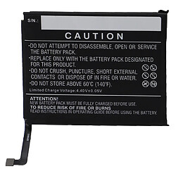 vhbw Batterie remplacement pour LG BL-M03, EAC64791001 pour téléphone portable (2800mAh, 3,85V, Li-polymère)