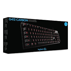 Acheter Logitech G413 Clavier Gaming Mécanique Carbon - US INTL