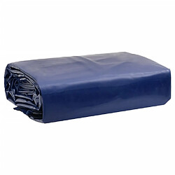 vidaXL Bâche bleu 1,5x6 m 650 g/m² 