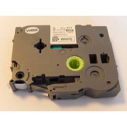 Cassette à ruban vhbw 9mm pour Brother P-Touch 200, 300, 500, 1000, 2000, 9000-Serie. Remplace: TZ-SE2, TZE-SE2.