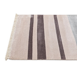 Avis Vidal Tapis de couloir en laine 386x81 rose Darya