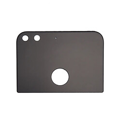 Wewoo Pour la couverture arrière en noir verre de Google Pixel XL / Nexus M1 partie supérieure pièce détachée