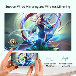 Universal DLP Bluetooth Smart Android Projecteur WiFi Support Vidéo Full HD Miroir 2GB RAM 32GB ROM Accueil Cinéma Movie 3D | Projecteurs LCD pas cher