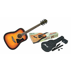 V50NJP-VS Jam Pack - sunburst - avec kit accessoire Ibanez 