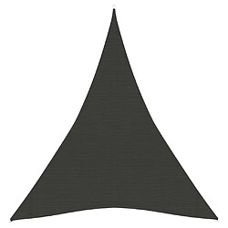 ComfortXL Voile D'ombrage 160 G/m² Anthracite 5x6x6 M Pehd 