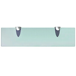 Acheter Maison Chic Lot de 2 Étagères murales,Étagère Rangement flottate Verre 40 x 10 cm 8 mm -MN50955