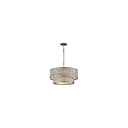 Feiss Chandelier Lucia 6x60W Argent