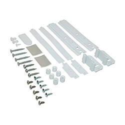 Kit de fixation porte frigo intégrable + système glissière Whirlpool 481231028208