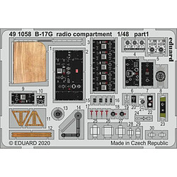 B-17G radio compartment for HKM - 1:48e - Eduard Accessories 