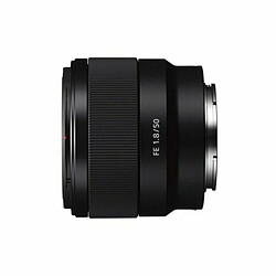 Objectif Hybride Sony FE 50mm f 1,8 Noir
