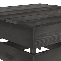 Avis vidaXL Table palette de jardin Bois de pin imprégné