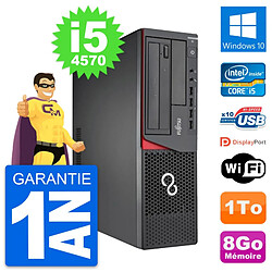 PC Fujitsu Esprimo E720 DT Intel i5-4570 RAM 8Go Disque Dur 1To Windows 10 Wifi · Occasion 